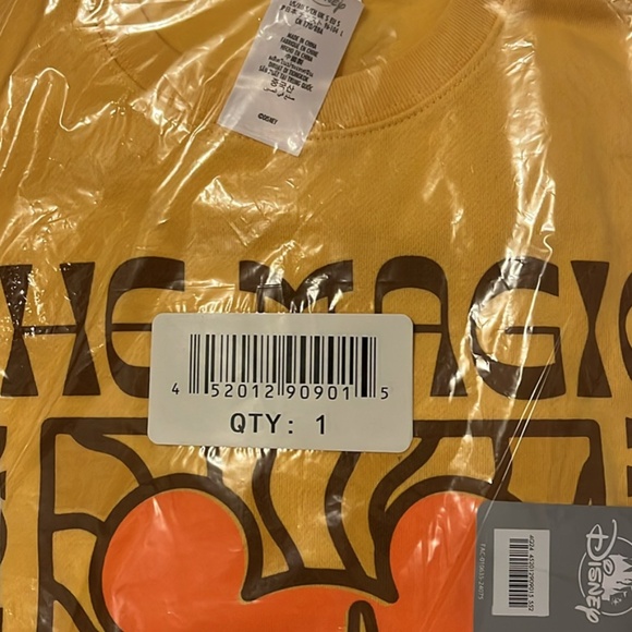 Disneyland Here for the magic adult small sweatshirt - Picture 2 of 3